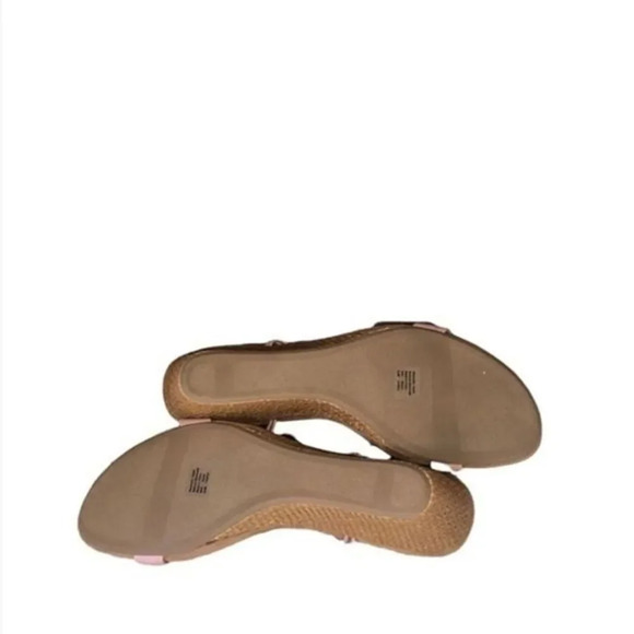 Style & Co Mulan Wedge Spring Summer Comfortable Pink Sandals Size 9.5 - Picture 5 of 8